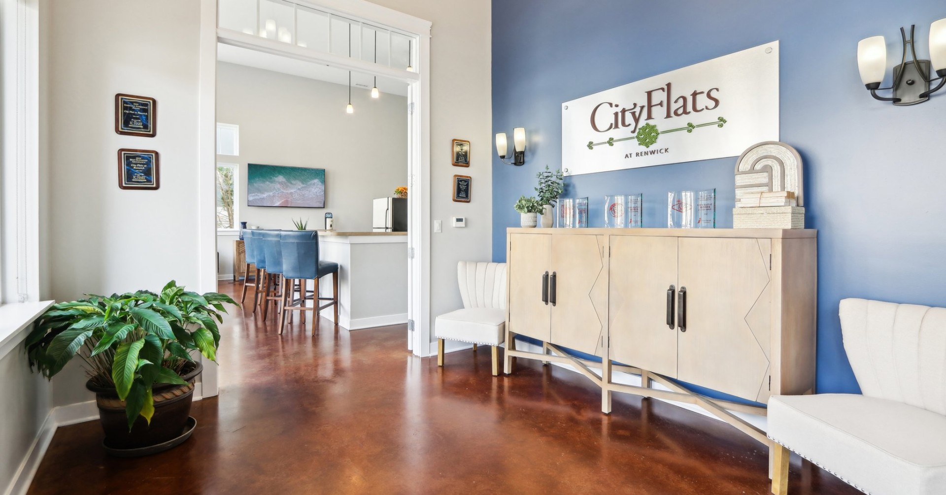 City Flats Renwick Leasing Office Entry